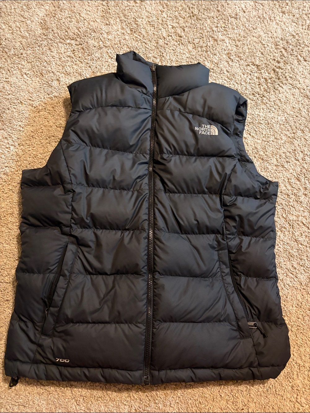 The North Face Women’s Black Puffer Down Vest
